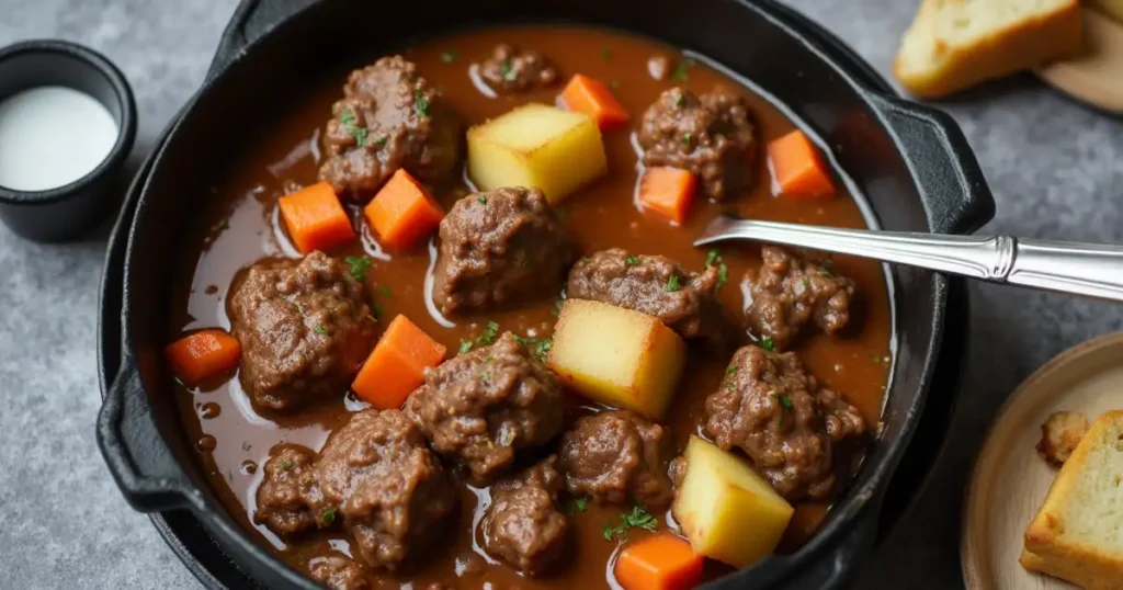 Boeuf Bourguignon Recette de Grand Mère